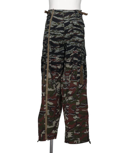 ALPHA DOUBLE-END CAMOUFLAGE CARGO PANTS