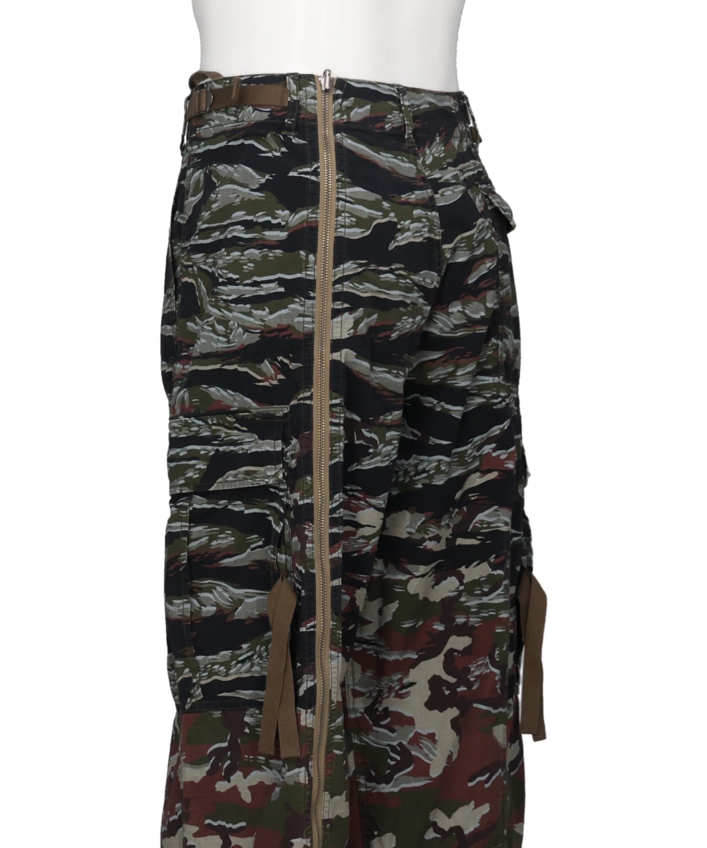 ALPHA DOUBLE-END CAMOUFLAGE CARGO PANTS