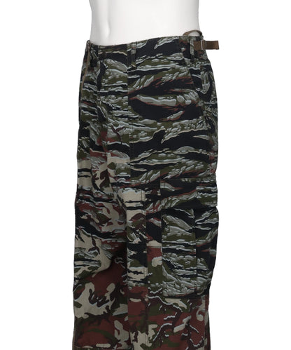 ALPHA DOUBLE-END CAMOUFLAGE CARGO PANTS