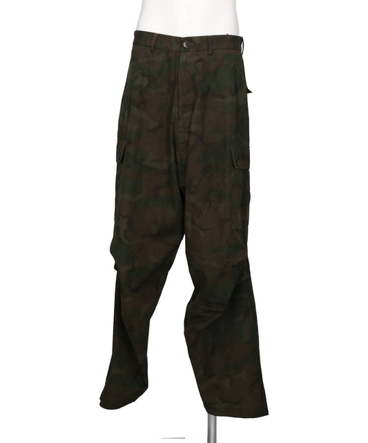 LES SIX LOW CROTCH CARGO PANTS
