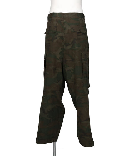 LOW CROTCH CARGO PANTS