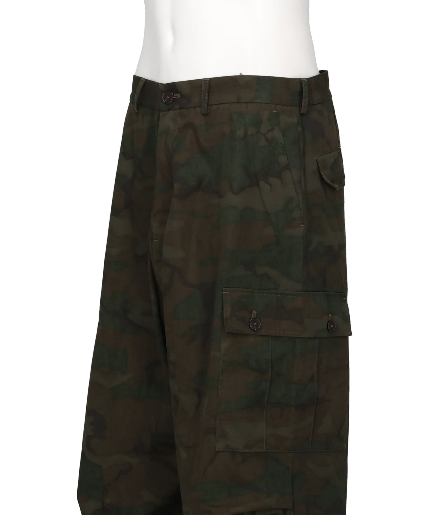 LOW CROTCH CARGO PANTS