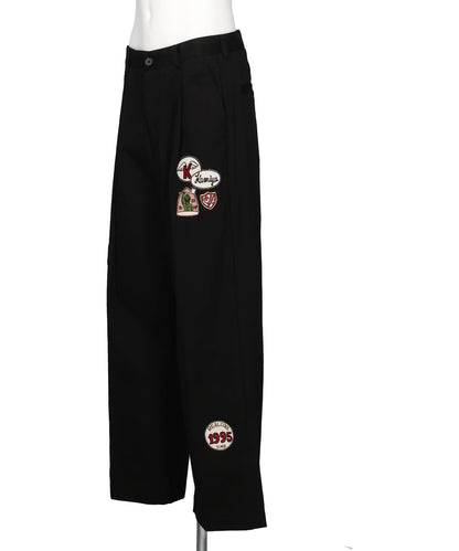 MLTPATCH TWILL SLACKS