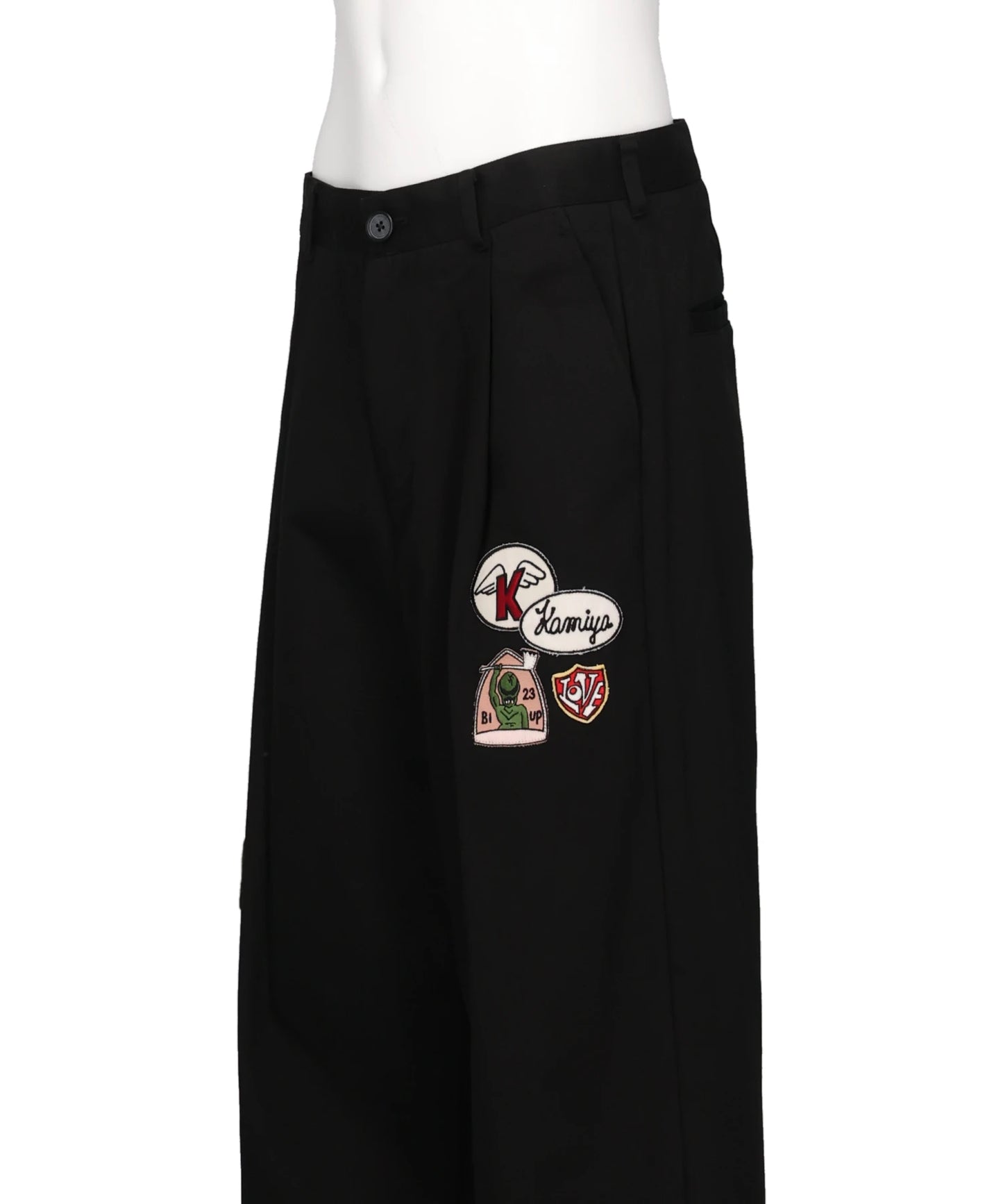 MLTPATCH TWILL SLACKS
