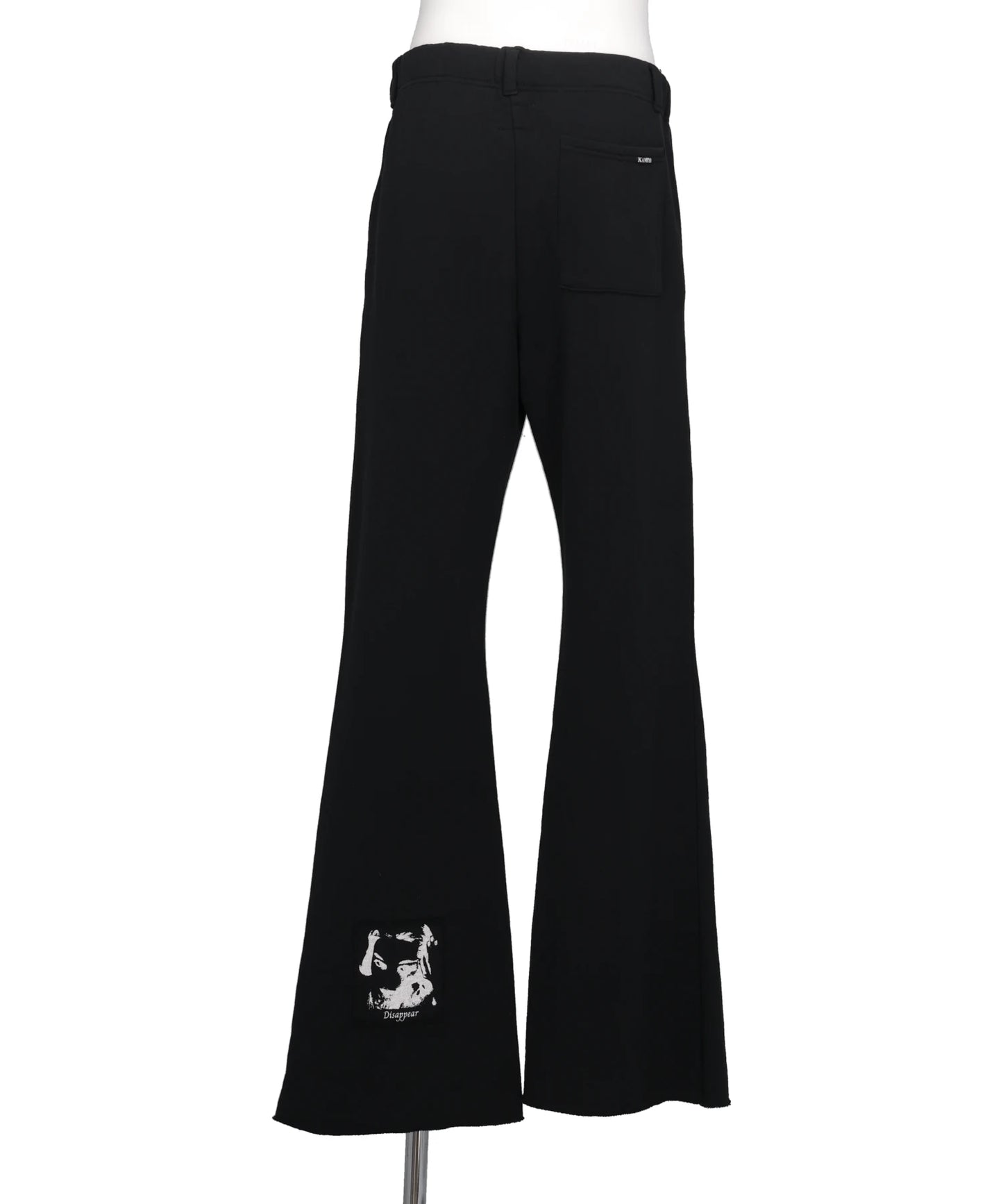 "GIRL PATCH" BOOTCUT SWEAT PANTS T/C