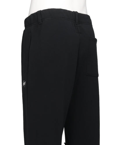 "GIRL PATCH" BOOTCUT SWEAT PANTS T/C