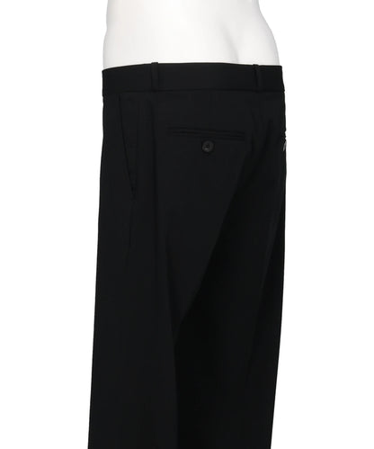 LOOSE FIT FLARE TROUSERS