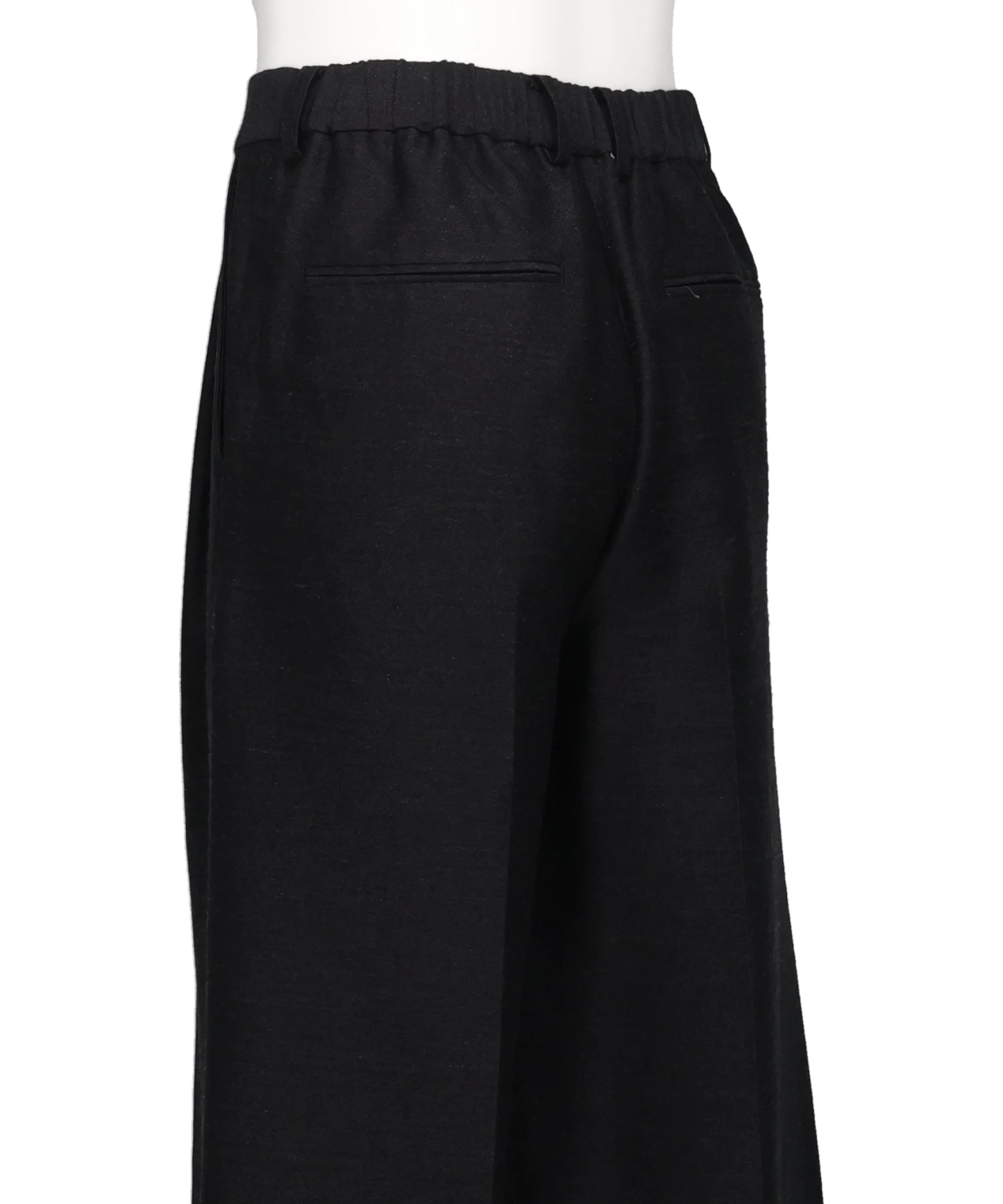 TWO-TUCK WIDE TROUSERS