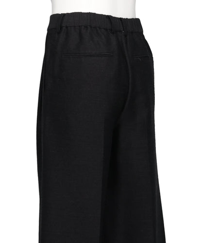 TWO-TUCK WIDE TROUSERS