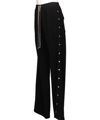WIDE PUSHER PANTS - BLACK
