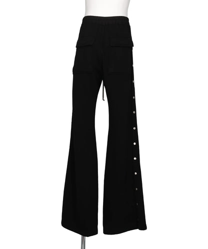 WIDE PUSHER PANTS - BLACK
