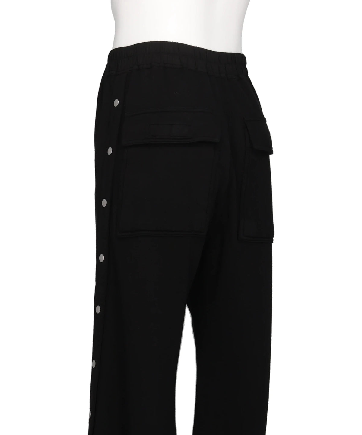 WIDE PUSHER PANTS - BLACK