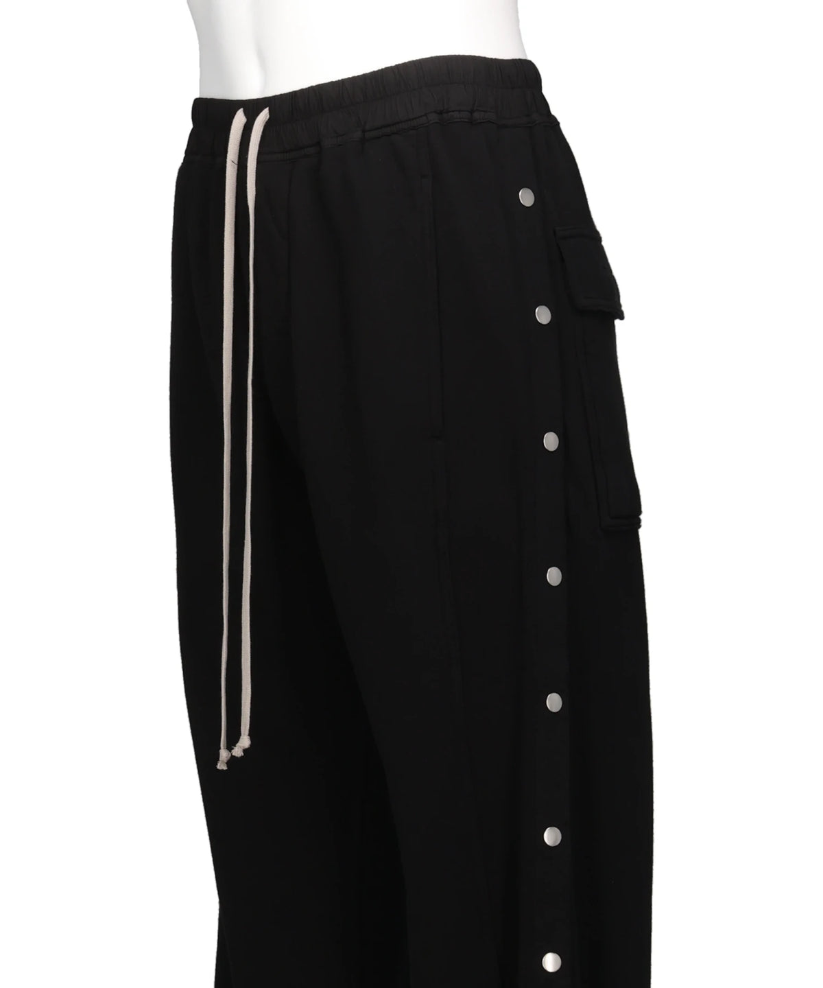 WIDE PUSHER PANTS - BLACK