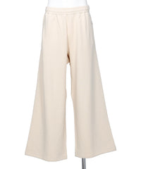 DAIRIKU（ダイリク）SILK-COTTON WIDE SWEATER PANTS