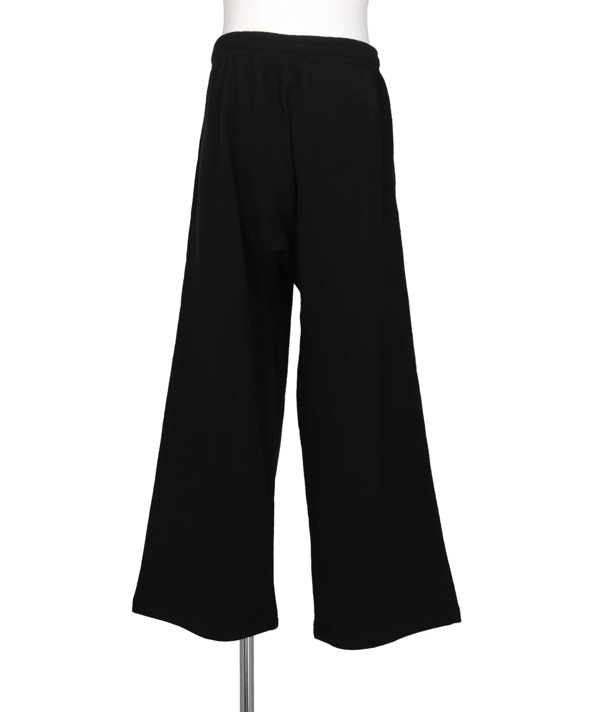 SILK-COTTON WIDE SWEATER PANTS