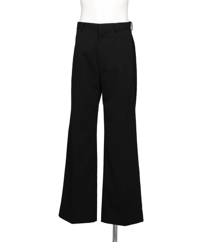 TWILL TAILORED STRAIGHT TROUSERS