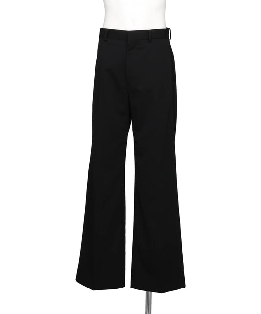 TWILL TAILORED STRAIGHT TROUSERS