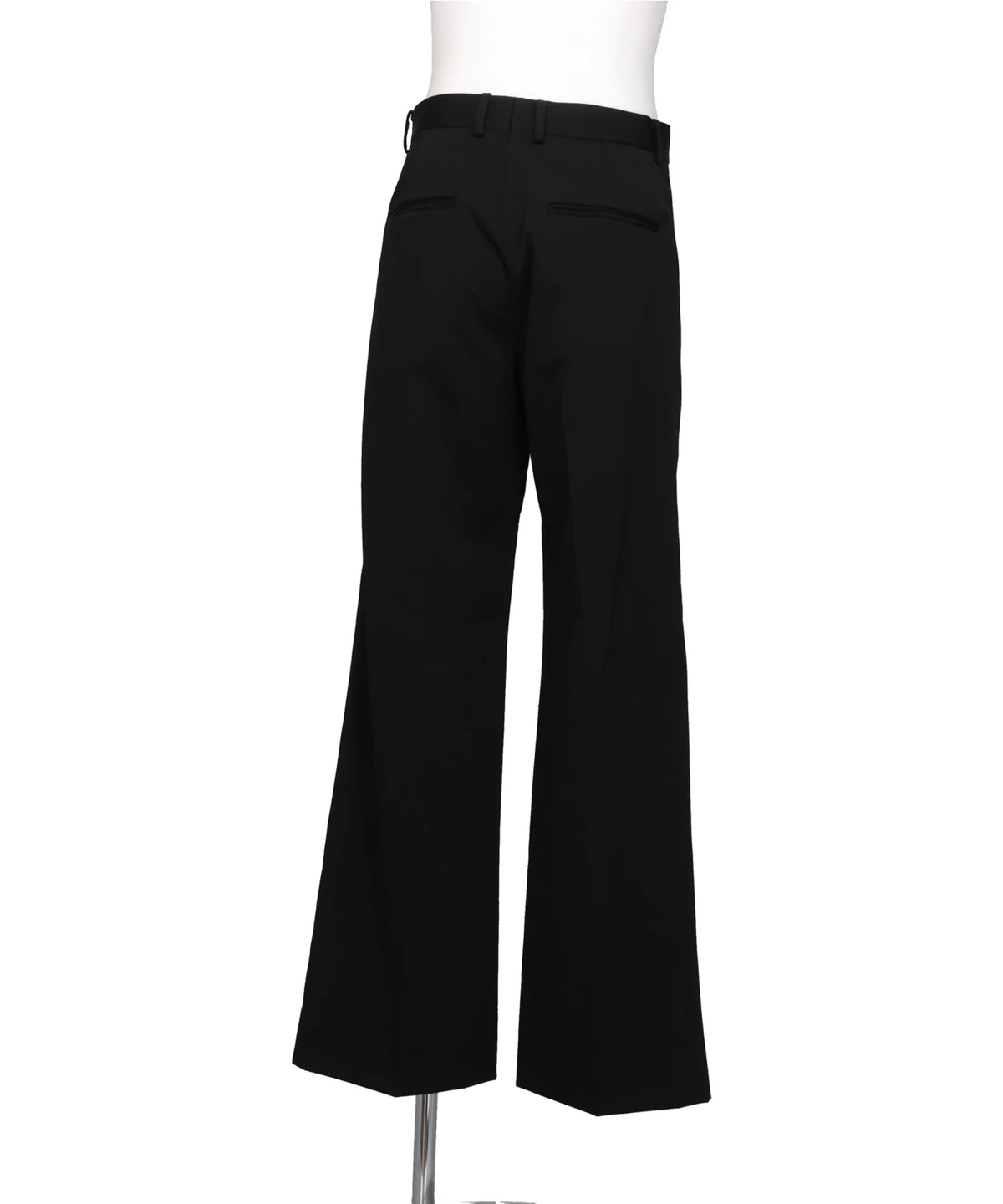 TWILL TAILORED STRAIGHT TROUSERS