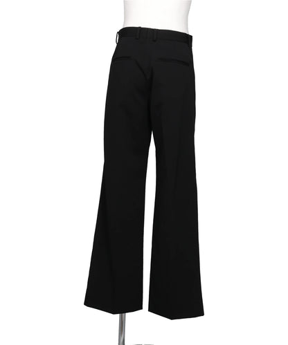 TWILL TAILORED STRAIGHT TROUSERS
