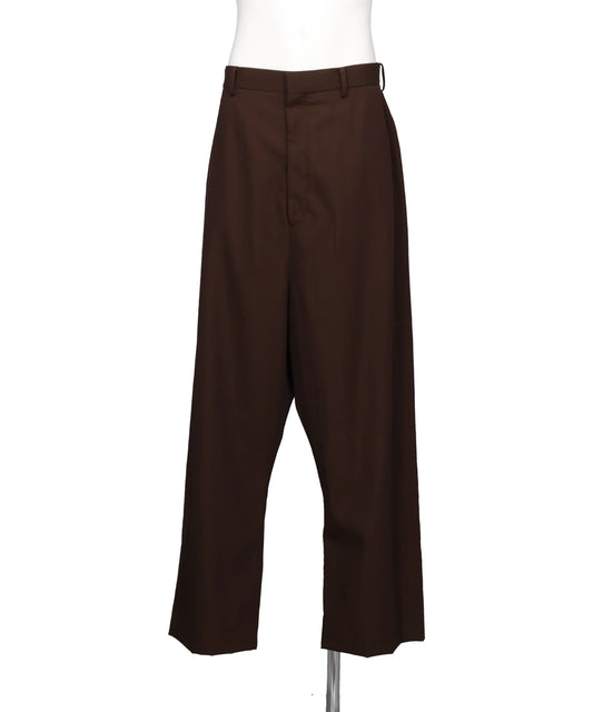 TWILL TAILORED SAROUEL TROUSERS