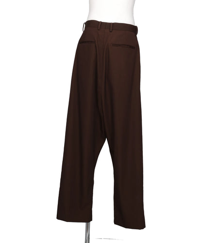 TWILL TAILORED SAROUEL TROUSERS