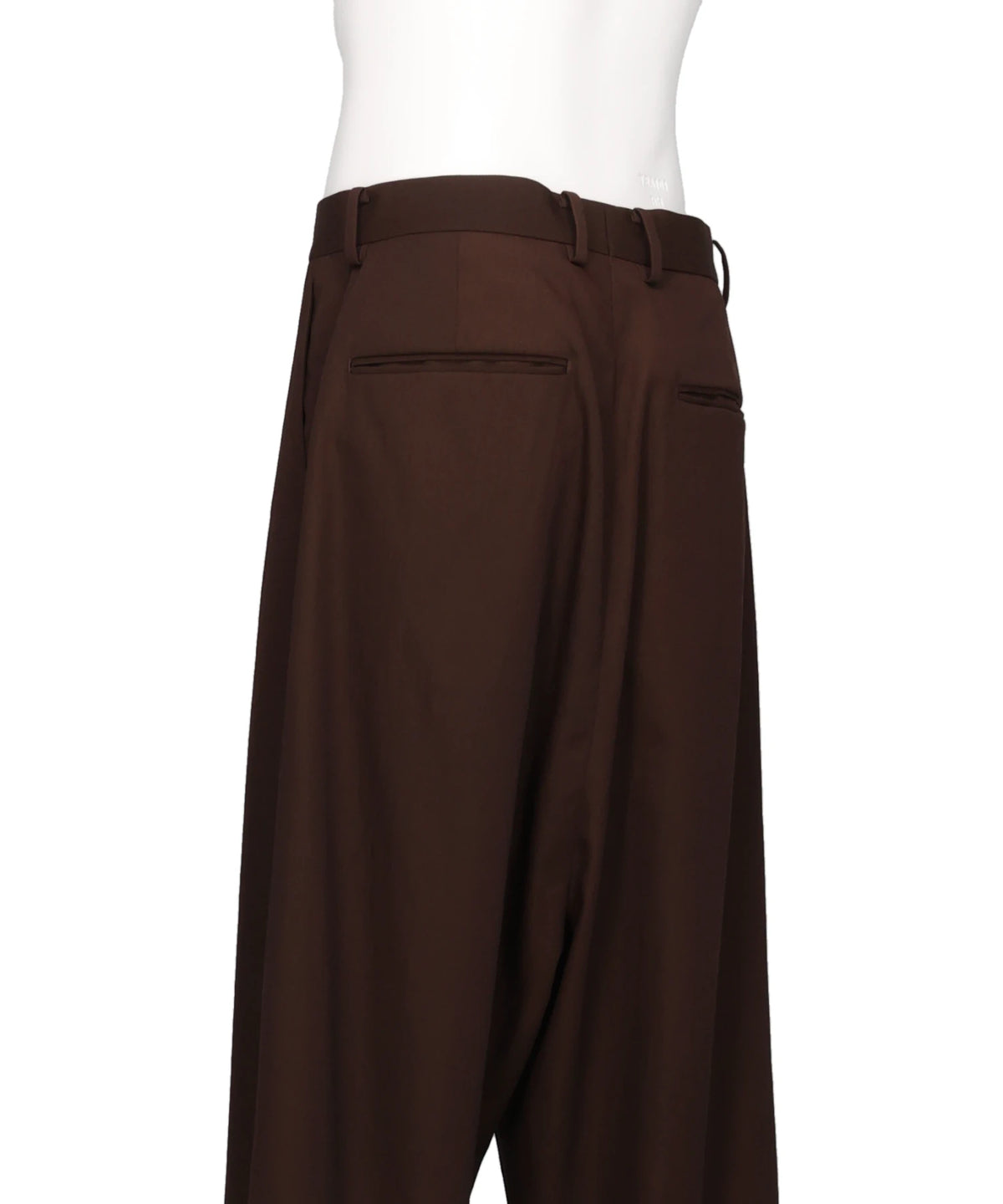TWILL TAILORED SAROUEL TROUSERS