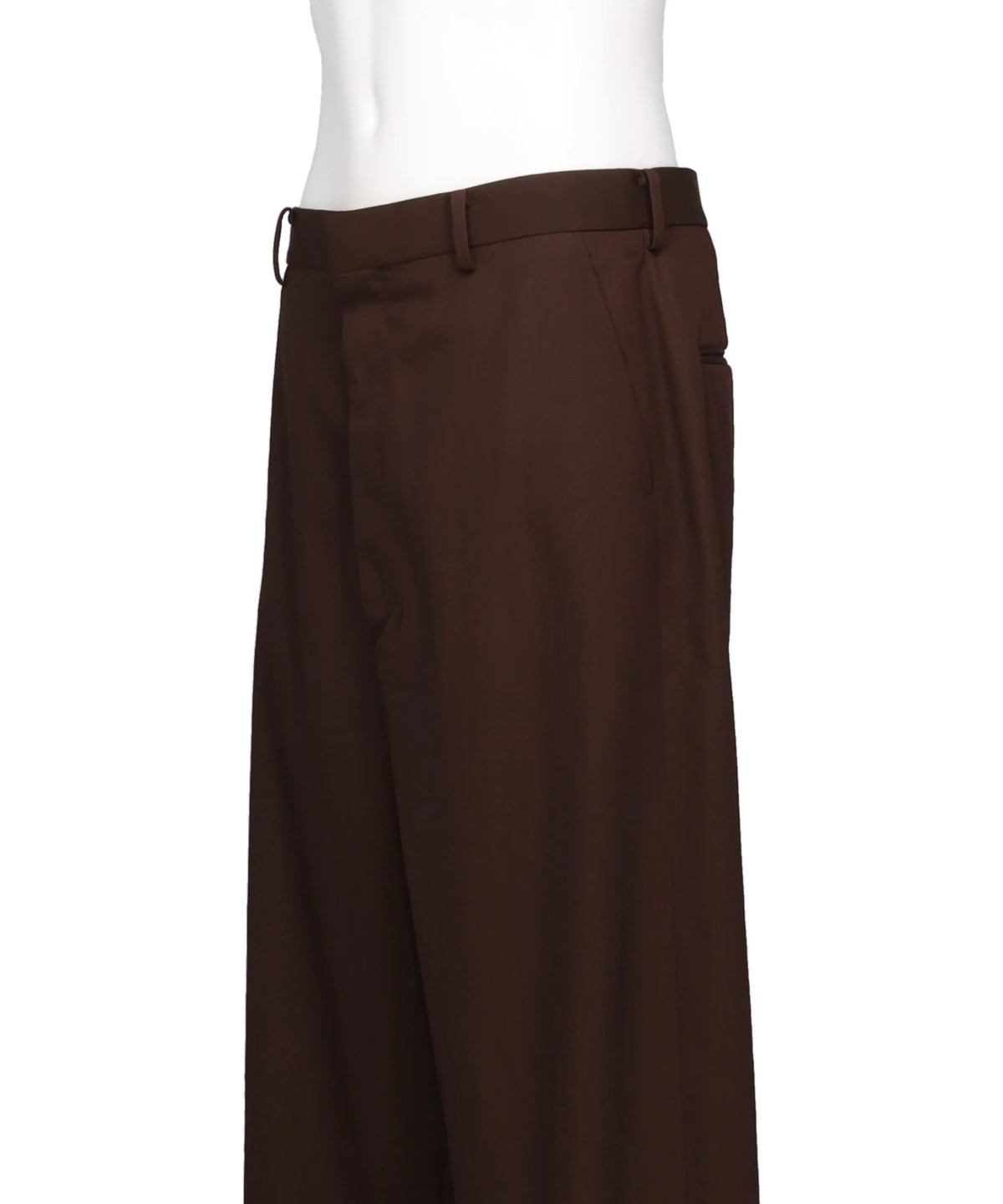 TWILL TAILORED SAROUEL TROUSERS