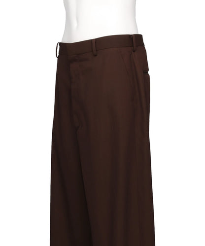 TWILL TAILORED SAROUEL TROUSERS