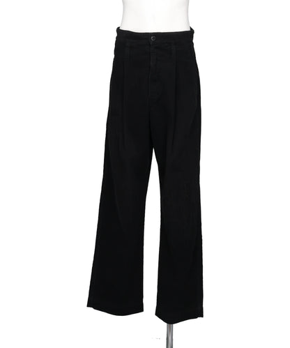 KAMIYA(カミヤ) 2026AW REPAIRED CORDUROY V-BACK WIDE PANTS G17PT042
