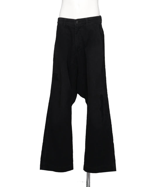 KAMIYA(カミヤ) 2026AW  REPAIRED CORDUROY SAROUEL PANTS G17PT043