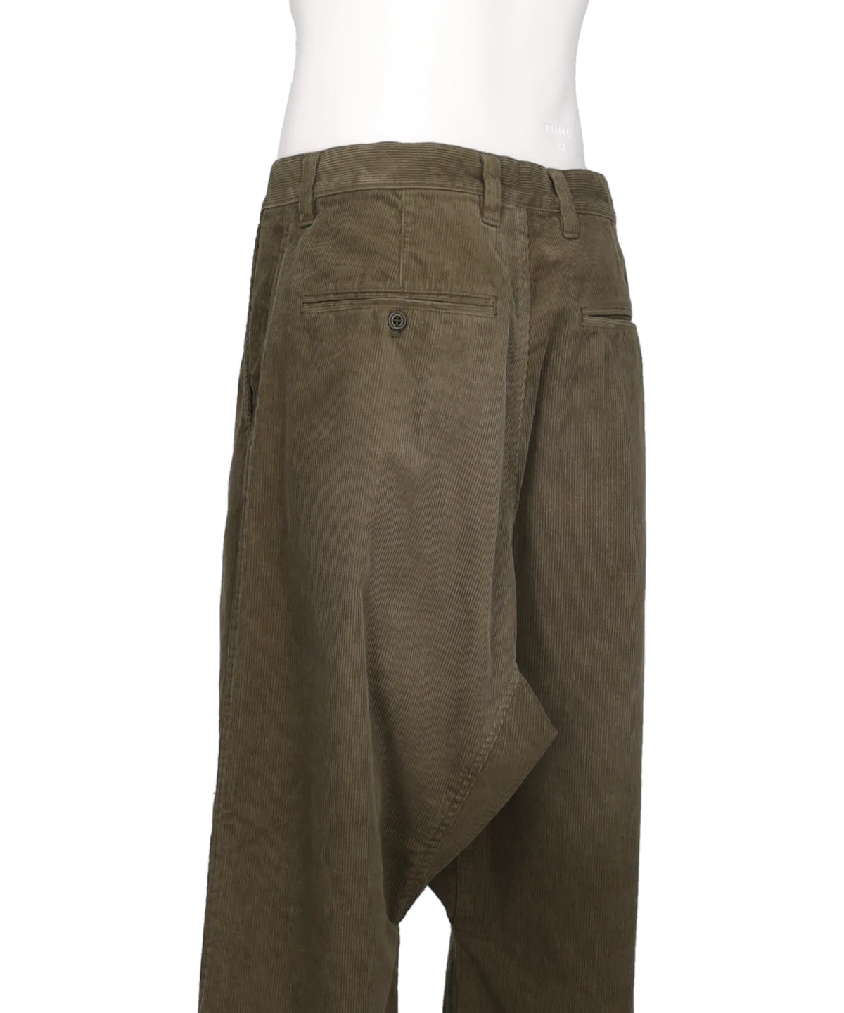 REPAIRED CORDUROY SAROUEL PANTS