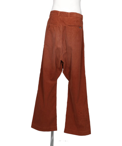REPAIRED CORDUROY SAROUEL PANTS