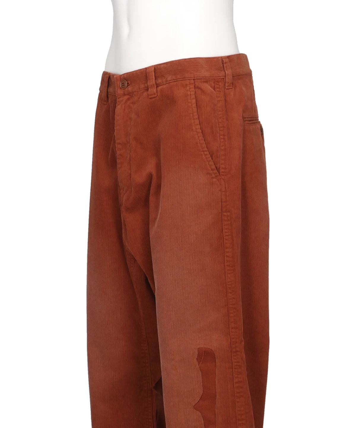 REPAIRED CORDUROY SAROUEL PANTS