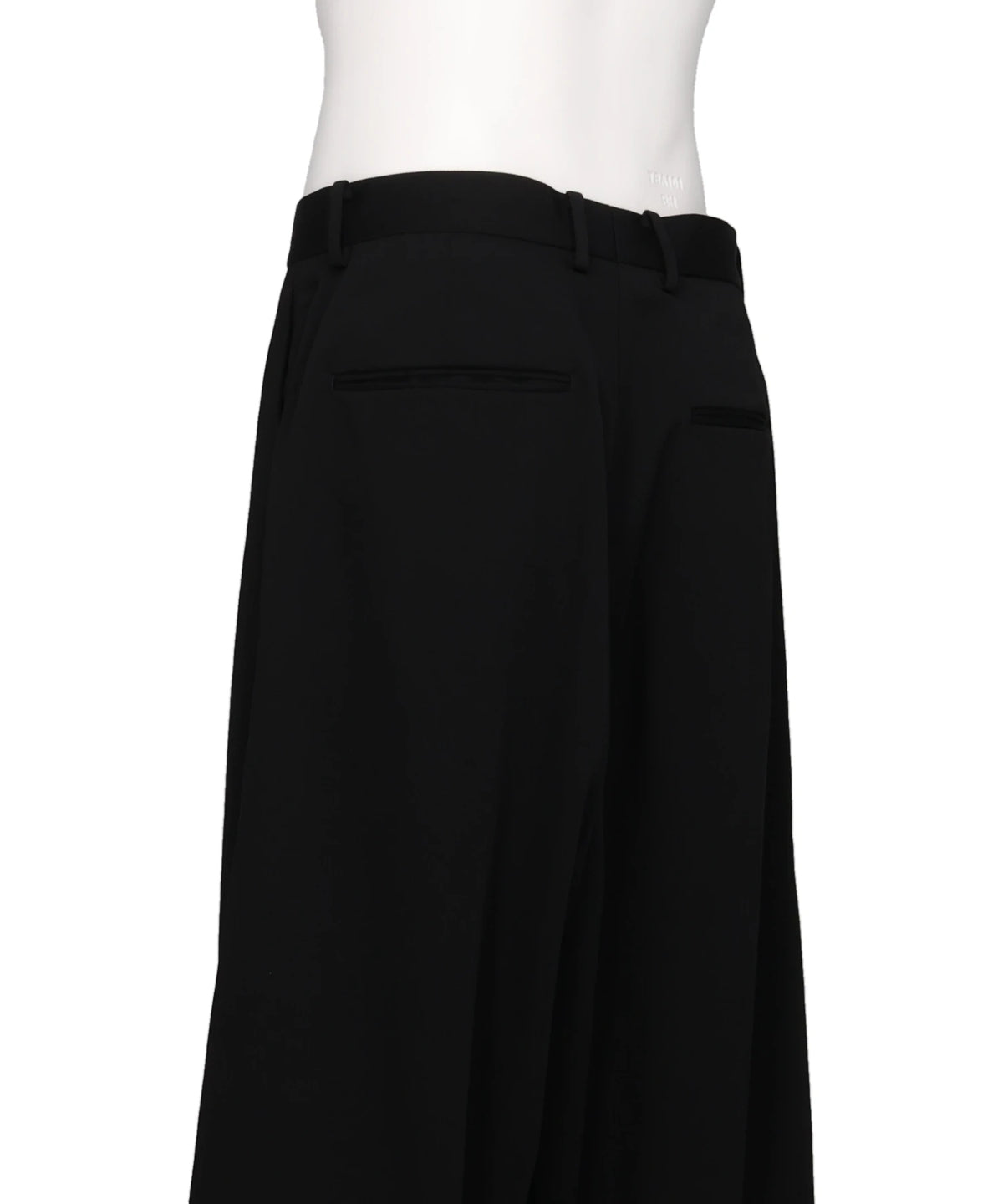 TWILL TAILORED SAROUEL TROUSERS