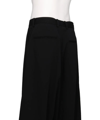 TWILL TAILORED SAROUEL TROUSERS