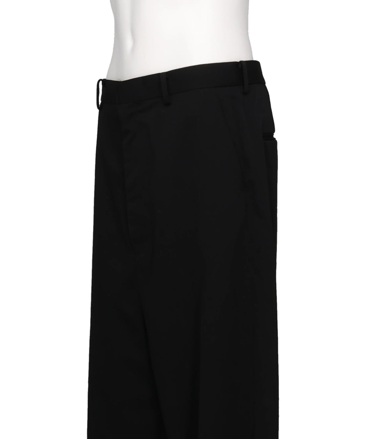 TWILL TAILORED SAROUEL TROUSERS