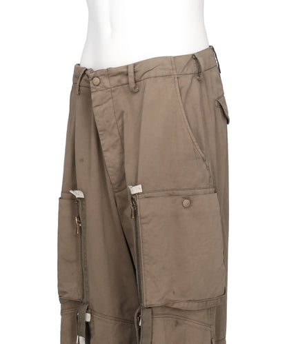 GARMENT DYED CARGO PANTS