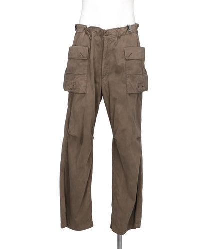 KIMINORI MORISHITA GARMENT DYED MONKEY PANTS