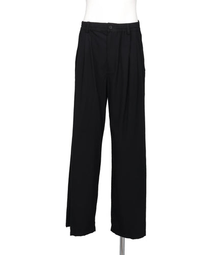 YOKE(ヨーク) 2026AW RAYON POLYESTER BRUSHED TWILL2PLEATED EASY TROUSERS YK26FW01345P