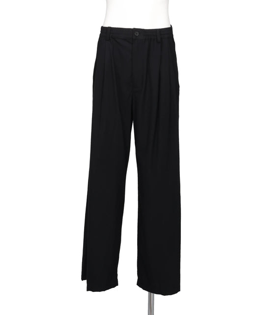YOKE(ヨーク) 2026AW RAYON POLYESTER BRUSHED TWILL2PLEATED EASY TROUSERS YK26FW01345P