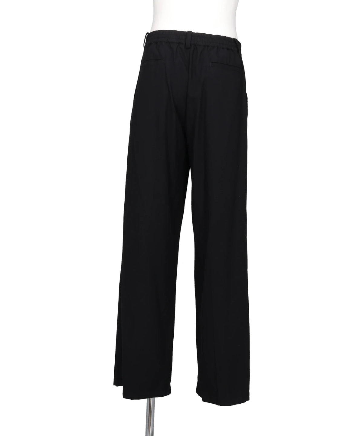 RAYON POLYESTER BRUSHED TWILL 2-PLEATED EASY TROUSERS