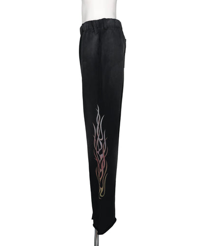 "FLAME" BOOTCUT SWEAT PANTS