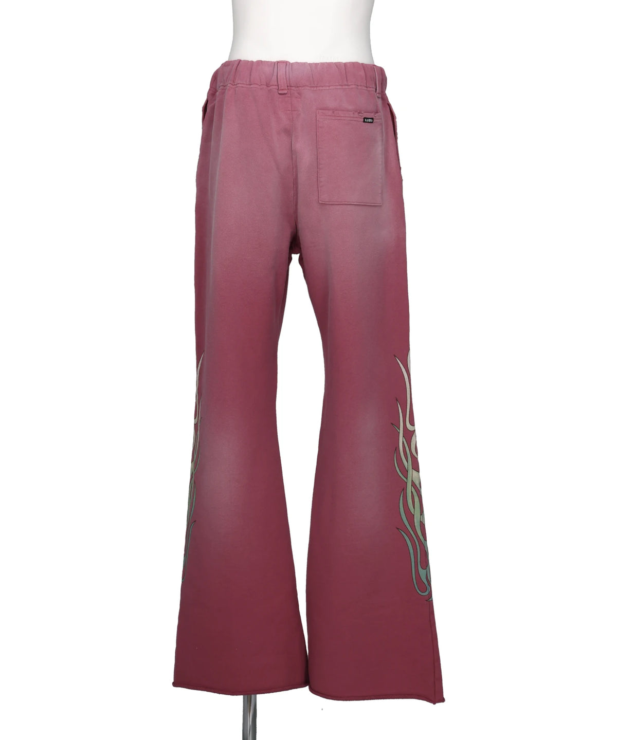 "FLAME" BOOTCUT SWEAT PANTS