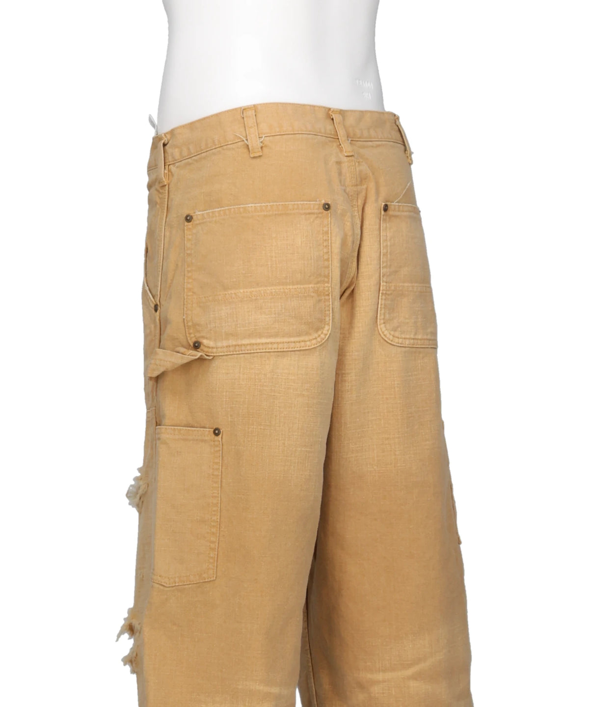 HEAVY SUN-FADED DUCK PAINTER PANTS