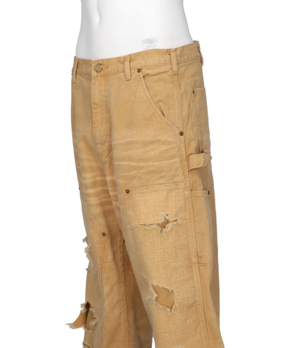 HEAVY SUN-FADED DUCK PAINTER PANTS
