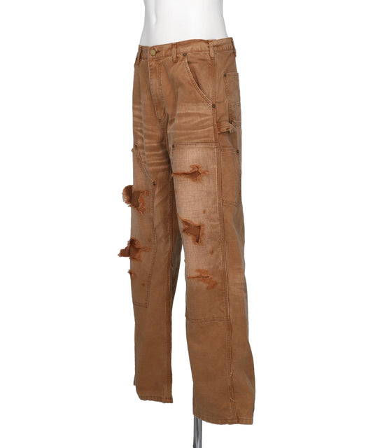 HEAVY SUN-FADED DUCK PAINTER PANTS