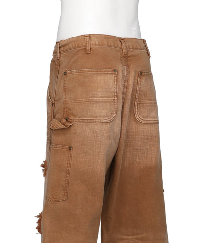 HEAVY SUN-FADED DUCK PAINTER PANTS