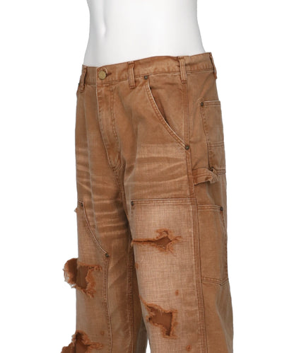 HEAVY SUN-FADED DUCK PAINTER PANTS