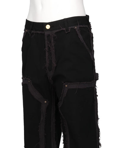 blackmeans × KAMIYADECONSTRUCTED PAINTER PANTS