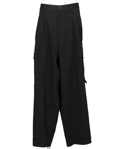 WIDE TUCK PANTS